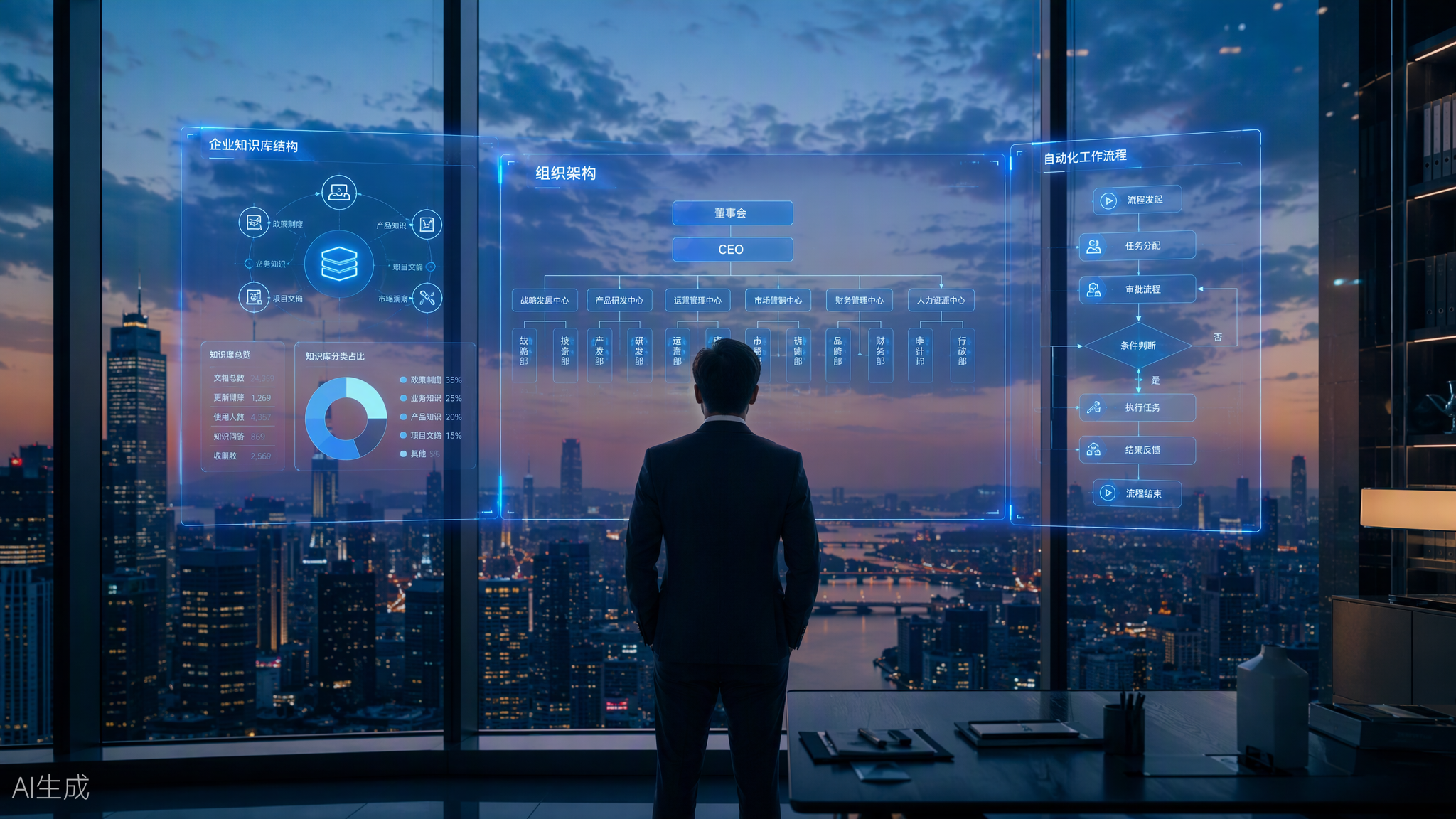 企业架构师：知识库、组织架构与自动化工作流